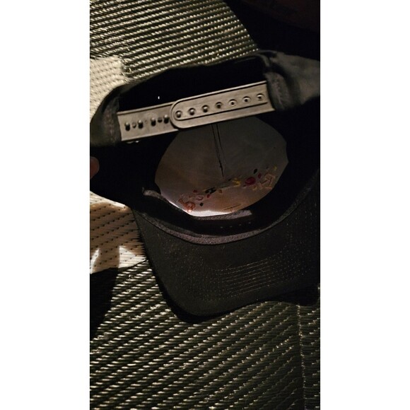 VINTAGE RETIRED TIME TO PIN SNAPBACK OSFA HAT CAP, BLACK, LAID BACK, NWOT! - Picture 5 of 5